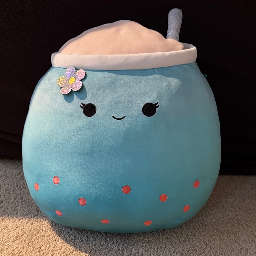 Blue Boba Squishmallow